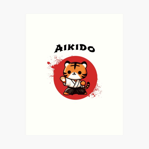 Artikel-Vorschau von Aikido Tiger, designt und verkauft von LemuellTrends.