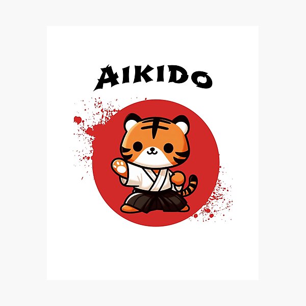 Artikel-Vorschau von Aikido Tiger, designt und verkauft von LemuellTrends.