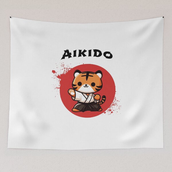 Artikelvorschau, Aikido Tiger entworfen und verkauft von LemuellTrends.