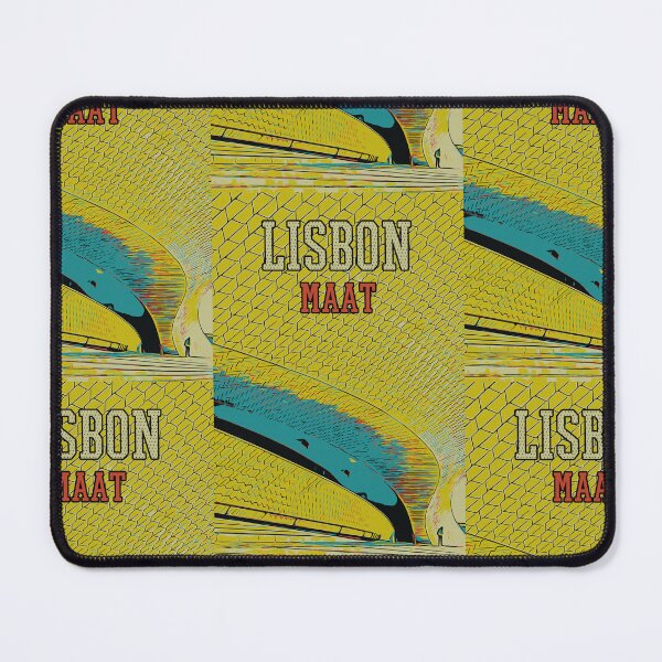 Item preview, MAAT Museum Lisbon yellow illustration designed and sold by Lemomo-artworks.