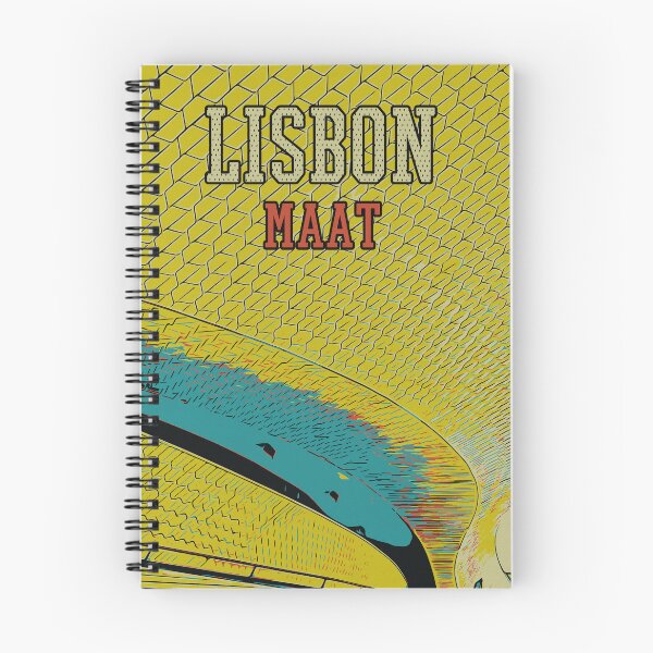 Item preview, MAAT Museum Lisbon yellow illustration designed and sold by Lemomo-artworks.