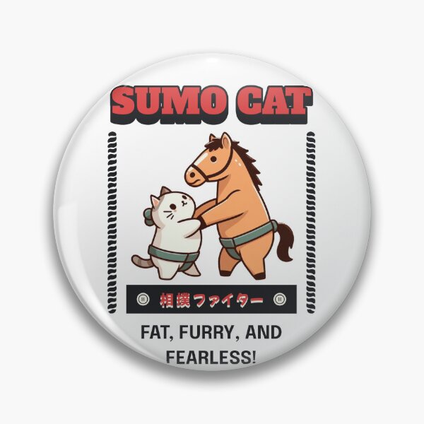 Item preview, sumo cat Horse designed and sold by LemuellTrends.
