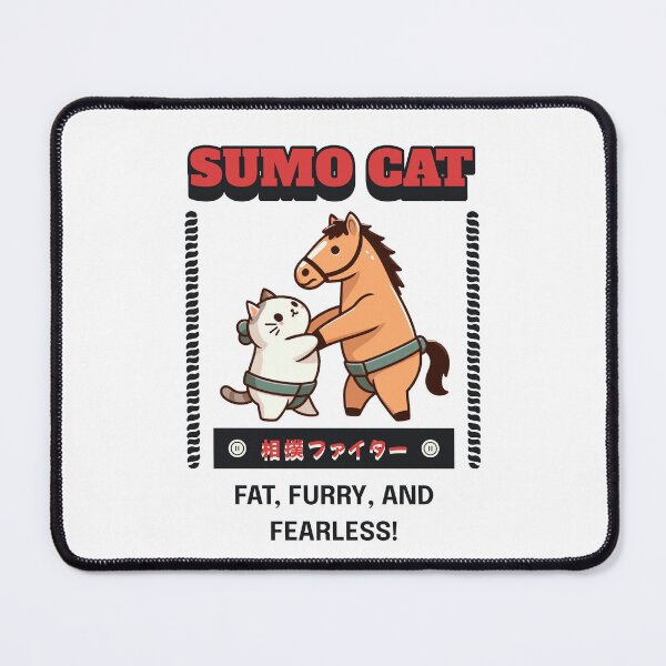 Item preview, sumo cat Horse designed and sold by LemuellTrends.