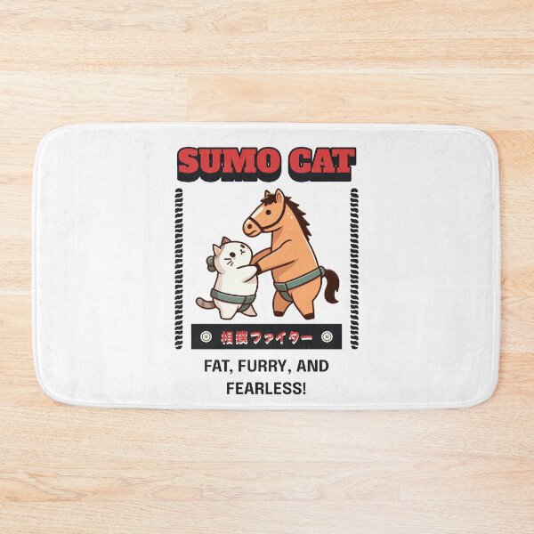 Item preview, sumo cat Horse designed and sold by LemuellTrends.