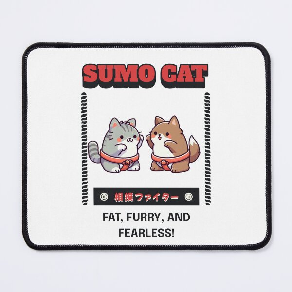 Item preview, sumo cat Wolf designed and sold by LemuellTrends.