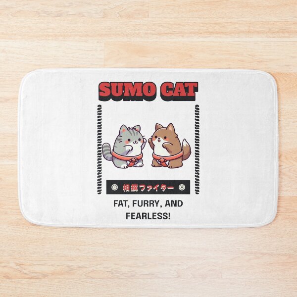 Item preview, sumo cat Wolf designed and sold by LemuellTrends.