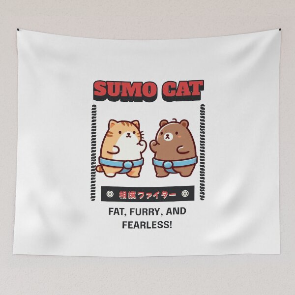 Item preview, sumo cat Bear designed and sold by LemuellTrends.