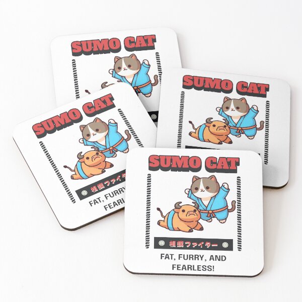Item preview, sumo cat Bull designed and sold by LemuellTrends.