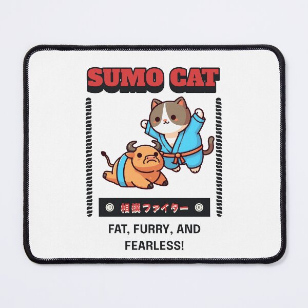Item preview, sumo cat Bull designed and sold by LemuellTrends.