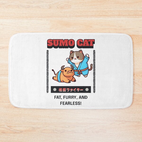 Item preview, sumo cat Bull designed and sold by LemuellTrends.