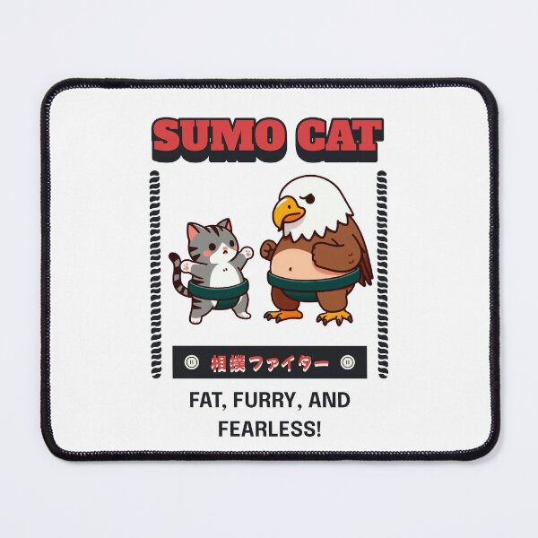 Item preview, sumo cat Eagle designed and sold by LemuellTrends.