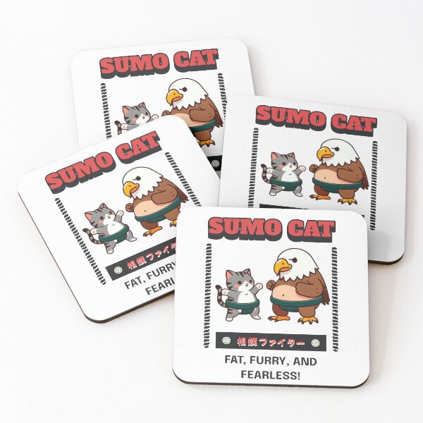 Item preview, sumo cat Eagle designed and sold by LemuellTrends.