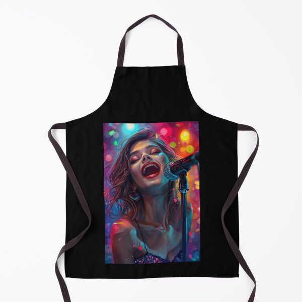 Item preview, Energetic Singer with Confetti designed and sold by palmyst.
