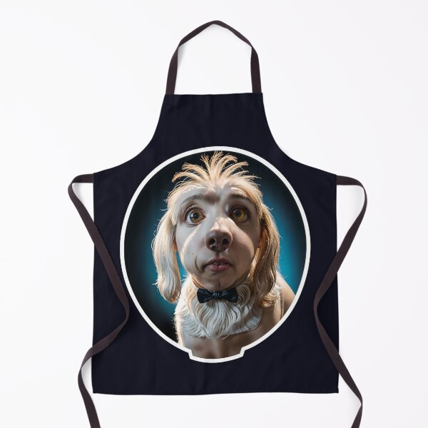 Item preview, Funny Mutant Dog Human Hybrid With A Bow Tie designed and sold by TheArtOfPat.