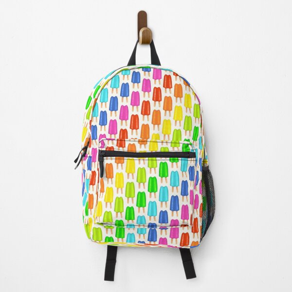 Item preview, Rainbow Popsicle Pattern - White designed and sold by Kelly  Gilleran.