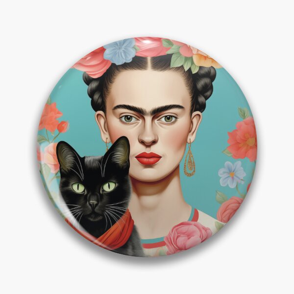 Item preview, Frida's love of cats designed and sold by Carinaprint.