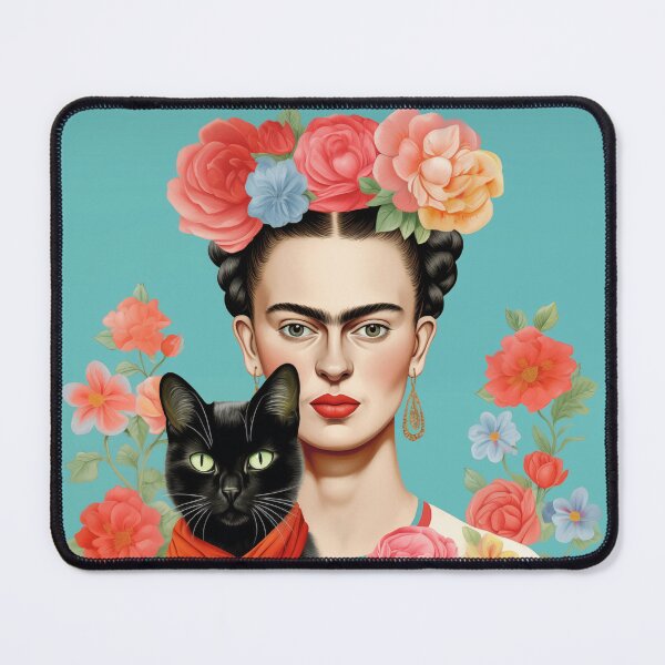 Item preview, Frida's love of cats designed and sold by Carinaprint.