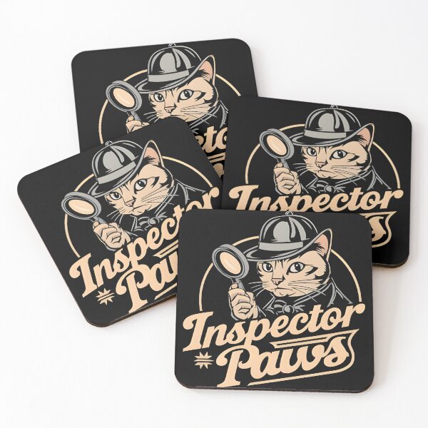 Item preview, Meow-gical Inspector: Stay Sharp, Stay Away designed and sold by IlikeStyle.