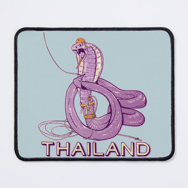 Item preview, Cobra snake rock climbing Thailand designed and sold by piedaydesigns.