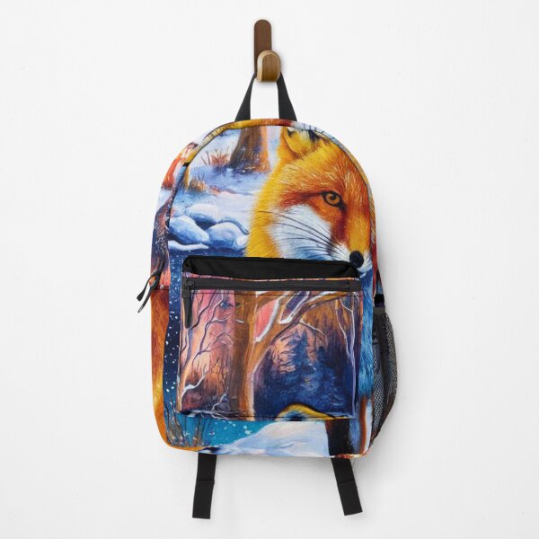 Item preview, Fox Portrait. Winter fox, snowy fox, vintage fox, fox painting, Peter Paul Rubens style designed and sold by FoxVibes.