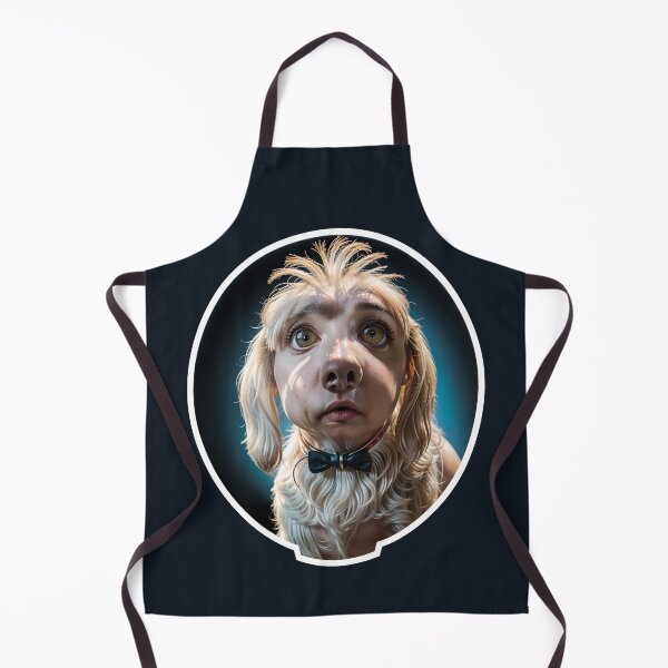 Item preview, Funny Mutant Dog Human Hybrid With A Bow Tie designed and sold by TheArtOfPat.