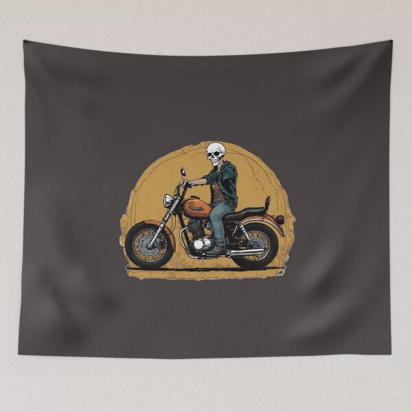 Item preview, Skeleton Biker 05 designed and sold by AGiftToYou.