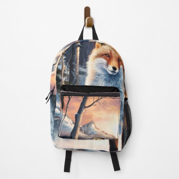Item preview, Fox Portrait. Winter fox, snowy fox, vintage fox, fox painting, Peter Paul Rubens style designed and sold by FoxVibes.