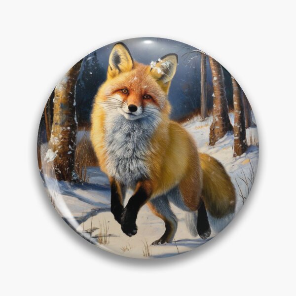 Artikelvorschau, Fuchs-Portrait. Winterfuchs, Schneefuchs, Vintage-Fuchs, Fuchs-Malerei, Peter Paul Rubens-Stil entworfen und verkauft von FoxVibes.