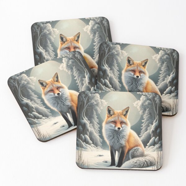 Artikelvorschau, Fuchs-Portrait. Winterfuchs, Schneefuchs, Vintage-Fuchs, Fuchs-Malerei, Peter Paul Rubens-Stil entworfen und verkauft von FoxVibes.