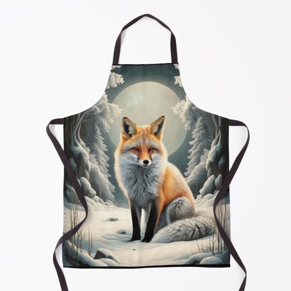 Artikelvorschau, Fuchs-Portrait. Winterfuchs, Schneefuchs, Vintage-Fuchs, Fuchs-Malerei, Peter Paul Rubens-Stil entworfen und verkauft von FoxVibes.