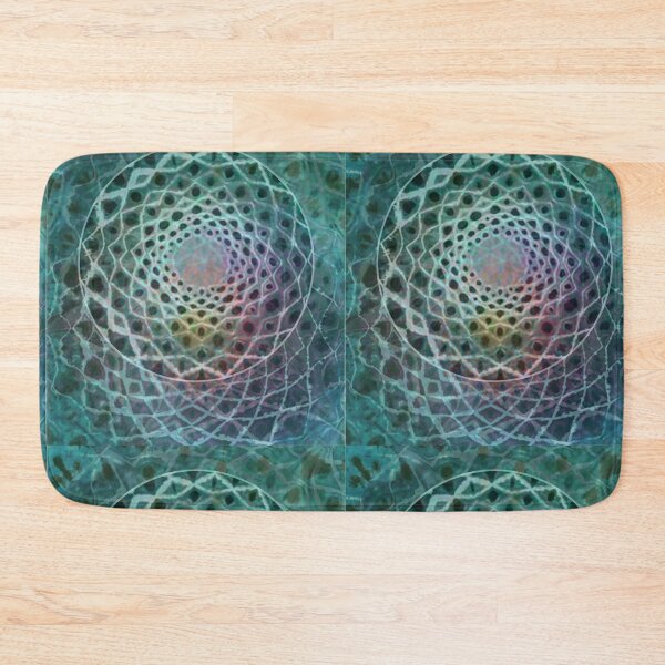 Item preview, Green Spacey Tie Dye hippie psychedelic mandala boho deadhead phish festivals grateful dead company designed and sold by AuroraXGreen.