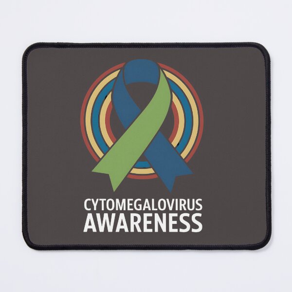 Item preview, Cytomegalovirus Awareness Ribbon Design designed and sold by Taans-Creation.