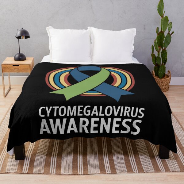 Item preview, Cytomegalovirus Awareness Ribbon Design designed and sold by Taans-Creation.