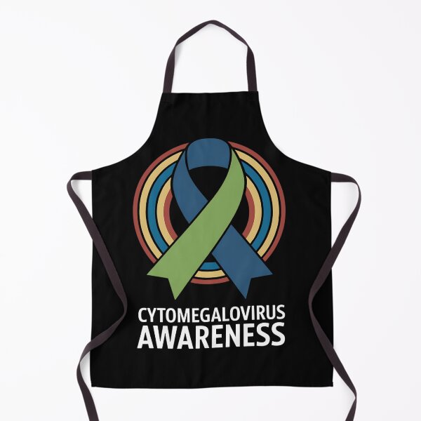 Item preview, Cytomegalovirus Awareness Ribbon Design designed and sold by Taans-Creation.