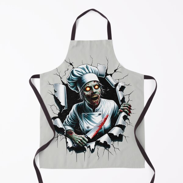 Item preview, Woman Zombie Chef designed and sold by bunnyboiler.