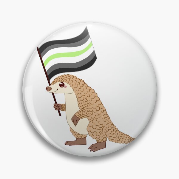 Item preview, Agender Pride Pangolin designed and sold by Zac Stigdon.