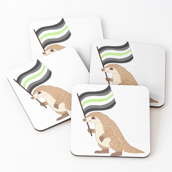 Item preview, Agender Pride Pangolin designed and sold by Zac Stigdon.