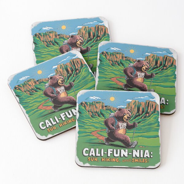 Item preview, California Hiking, FunnyFits, FunnyFits70, Humor, Funny, trekking, hiking, vacation, redwoods, sunshine,  designed and sold by FunnyFits70.