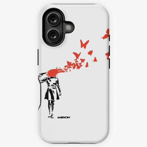 Aperçu de l'œuvre Banksy - Fille Suicide créée et vendue par URBANZ.