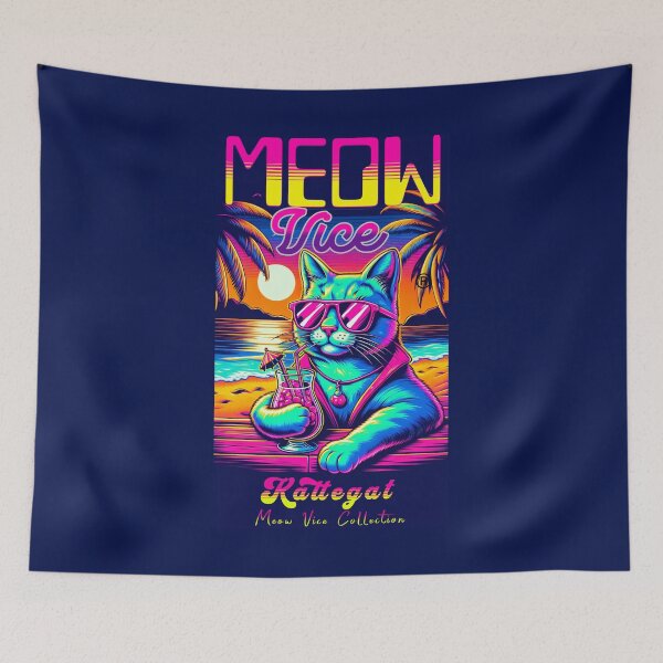 Item preview, Meow Vice Collection 03 - Kattegat - Desings cat lovers designed and sold by KattegatStore.