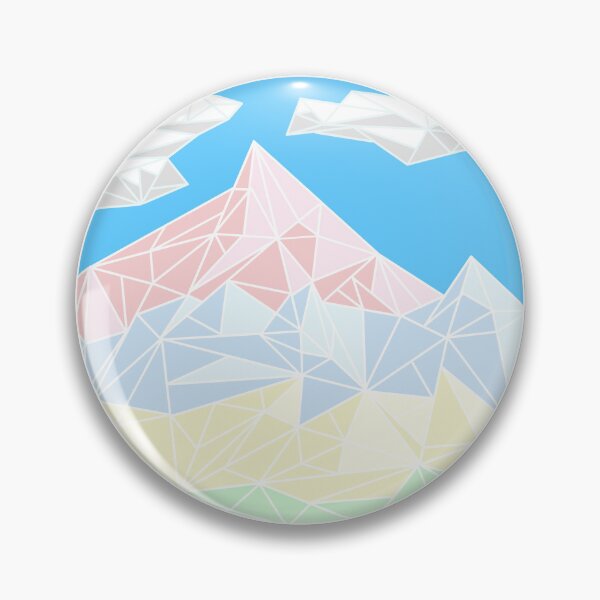 Item preview, Pastel Mountains designed and sold by CraftyFoxDesign.