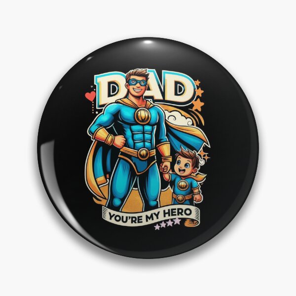 Item preview, Dad You're My Hero Happy Father's Day designed and sold by Taans-Creation.