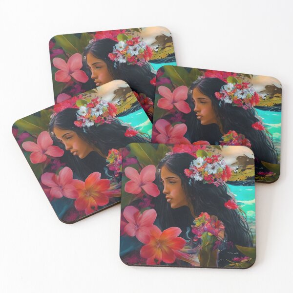 Item preview, Hawaii girl designed and sold by HipoArt10401.