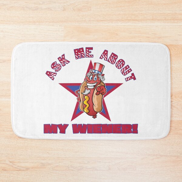 Item preview, Ask Me About My Wiener designed and sold by TeeArcade84.