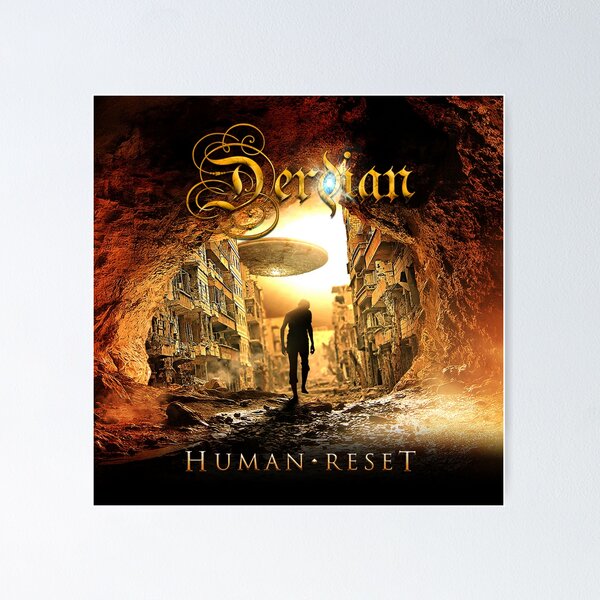 Item preview, Derdian - Human Reset album 2014 designed and sold by takacsbethann.