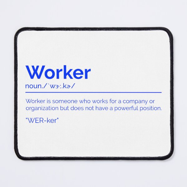 Item preview, Worker designed and sold by ConsiTee.