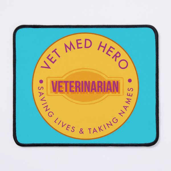 Item preview, Copy of Vet Med Hero Veterinarian yellow designed and sold by mism8ker.