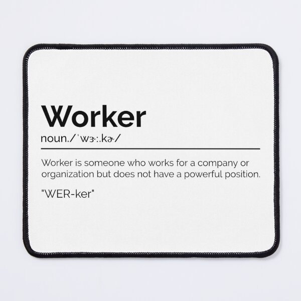 Item preview, Worker designed and sold by ConsiTee.