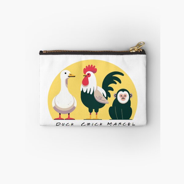 Item preview, The One with The Chick, The Duck and Marcel - with text designed and sold by nostalgiapress.