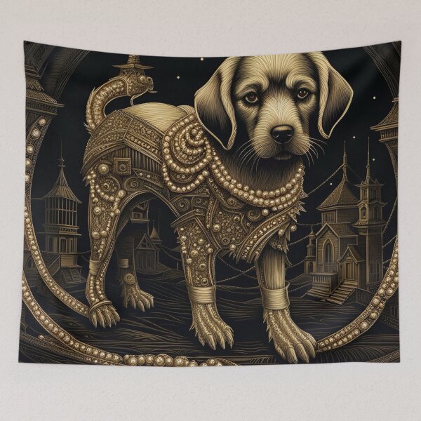 Item preview, Regal golden Labrador Retriever, designed and sold by Wags & Tails.